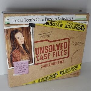 Puzzle Game Unsolved Case Files Jamie Banks Local Teen Detective Murder Mystery